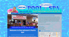 Desktop Screenshot of djohnsonpools.com