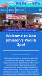 Mobile Screenshot of djohnsonpools.com